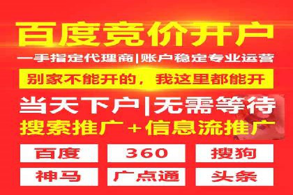 百度推广月费最低预算案例